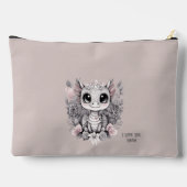 ピンクお洒落の「魔法を作成」リトルドラゴン アクセサリーポーチ (裏面)