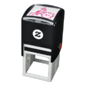 ピンクお洒落コカトオグレードA+ セルフインキングスタンプ (商品)