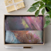 ピンクお洒落ドラゴン&エルフプリンセスデクページ 薄葉紙 (ギフト)