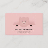 ピンクお洒落豚 名刺 (正面)
