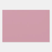 ピンクお洒落雪だるまマンダラジオダイアモンドタイル ラッピングペーパーシート (正面2)