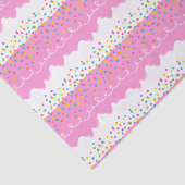 ピンクお誕生日ケーキつや消し 薄葉紙 (詳細)