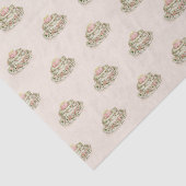 ピンクお誕生日ケーキ花ヴィンテージ切り離し 薄葉紙 (詳細)