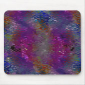 ピンクからカラフルの鱗状板とガ食べスフォル マウスパッド (正面)