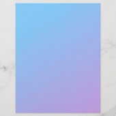 ピンクからブルーグラデーションのリサイクル工芸紙 (裏面)