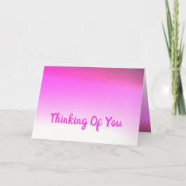 ピンクからプラム カード