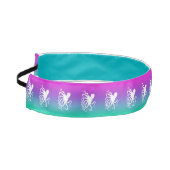 ピンクから緑へのタコ1.5インチ – ヘッドバンド (左)