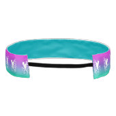 ピンクから緑へのタコ1.5インチ – ヘッドバンド (裏面)