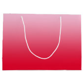 ピンクから赤グラデーションへ ラージペーパーバッグ (裏面)