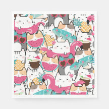 ピンクかわいいキャッツプールパーティー誕生日