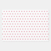 ピンクかわいいクリスマスラッピング紙 ラッピングペーパーシート (正面3)