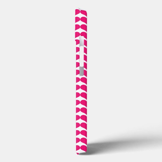 ピンクかわいいハートタフXtreme iPhone 6ケース Case-Mate iPhoneケース (裏面 / 左)
