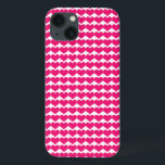 ピンクかわいいハートパターンBT iPadケース iPhone 13ケース<br><div class="desc">ハートシンプルと甘い可愛いハートパターンケースメイト小さなピンクのパタンの繰り返しパターンを持つiPadケース。文字は、このデザインに個人のtouch与えとして追加することができる。</div>