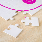 ピンクかわいいパンダベア ジグソーパズル (側面)