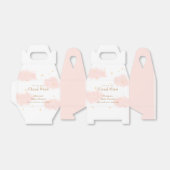 ピンクかわいい雲9女の子ベビーシャワー フェイバーボックス (折り畳みなし)