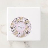 ピンクかわいいn'曲線シャムロックガールネームSt patricks フェイバータグ (インサイチュ)