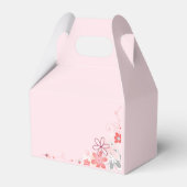 ピンクかわいらしありがとう来!《キリスト教》洗礼式や命名式 フェイバーボックス (裏面サイド)