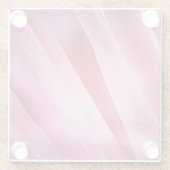ピンクかわいらしで ガラスコースター (裏面)