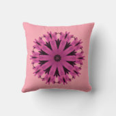 ピンクかわいらしで クッション (裏面)