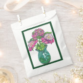 ピンクかわいらしで フェイバーバッグ (クリップ留めされた状態)