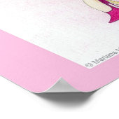 ピンクかわいらしで ポスター (角)