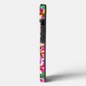 ピンクかわいらしとクリーム色のペチュニア Case-Mate iPhoneケース (裏面 / 左)