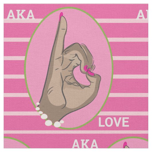 ピンクかわいらしとグリーンの織物 ファブリック (クローズアップ)