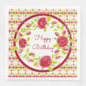 ピンクかわいらしとブルゴーニュのバラフローラ (正面)