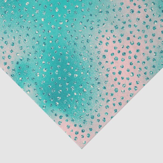 ピンクかわいらしとブルーのデザインティッシュペーパー 薄葉紙 (詳細)