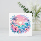 ピンクかわいらしとブルーの沿岸芸術 (スタンド正面)