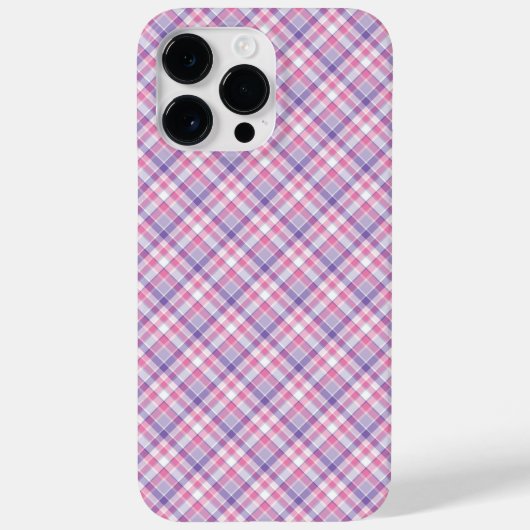 ピンクかわいらしと紫のプライド Case-Mate iPhoneケース (裏面)