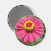 ピンクかわいらしと黄色で マグネット (正面/裏面)