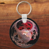 ピンクかわいらしのカップで キーホルダー (正面)