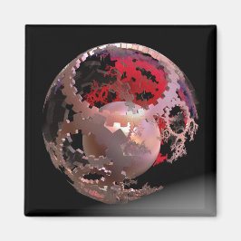 ピンクかわいらしのカップで マグネット