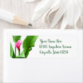 ピンクかわいらしのカラリリー ラベル (インサイチュ)