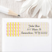 ピンクかわいらしのシーホース ラベル (インサイチュ)