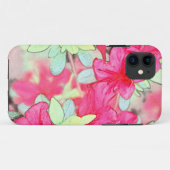 ピンクかわいらしのツツジの花。フローラ園芸植物ph Case-Mate iPhoneケース (裏面(横))