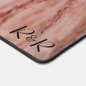 ピンクかわいらしのデスクマットで デスクマット (コーナー)