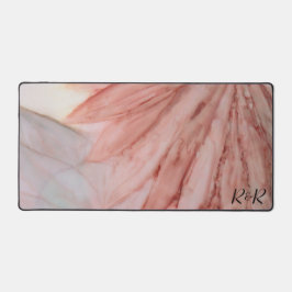 ピンクかわいらしのデスクマットで デスクマット