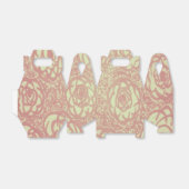 ピンクかわいらしのバラ模様 フェイバーボックス (折り畳みなし)