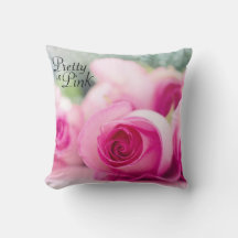 ピンクかわいらしのバラ