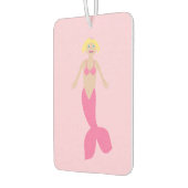 ピンクかわいらしのファンタジー人魚 カーエアーフレッシュナー (左)