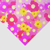 ピンクかわいらしのフラワーシャワー 薄葉紙 (詳細)