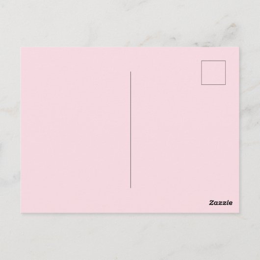 ピンクかわいらしのフローラガーデンの鳥類箴言31聖書 ポストカード (裏面)