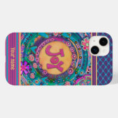 ピンクかわいらしのフローラジョイ・ドットのインスピレーション名 Case-Mate iPhoneケース (裏面 (横))