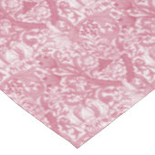 ピンクかわいらしのフローラ抽象芸術パターン長方形 テーブルクロス (アングル)