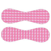 ピンクかわいらしのベビーガールカボチャパターン(の模様が)ある ソフトボール (パネル)