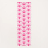 ピンクかわいらしのベビーガール感謝祭トルコのパターン ヨガマット (正面)