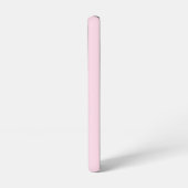 ピンクかわいらしのベビーガール感謝祭トルコ SAMSUNG GALAXYケース (左側面)