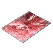 ピンクかわいらしのポピー手帳 ノートブック (左側)